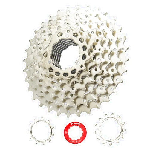 CYSKY 8 Speed Cassette 11-25T/11-28T/11-32T/11-36T/11-40T/11-42T Compatible with Shimano/Sunrace/Sram Bike Freewheel, Fit for Mountain Bike, Road Bike, MTB, BMX