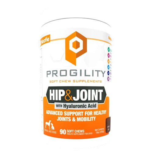 Nootie Progility Hip & Joint Supplement for Dogs, Dog Joint Support with Glucosamine and Chondroitin, 90 Count
