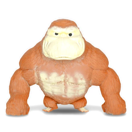 Uobmn Funny Monkey Toy Kids Adult Stress Relief Toys Tiktok Trending Stretchy Monkey Toy Stretchy Gorilla Squeeze Stress Toy for Kids Child Boys Girls