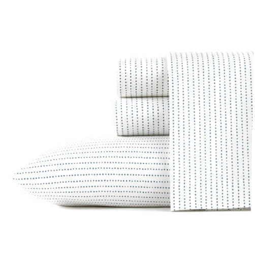 City Scene - Queen Sheets, Cotton Percale Bedding, Crisp & Cooling Home Decor (Radius, Queen)