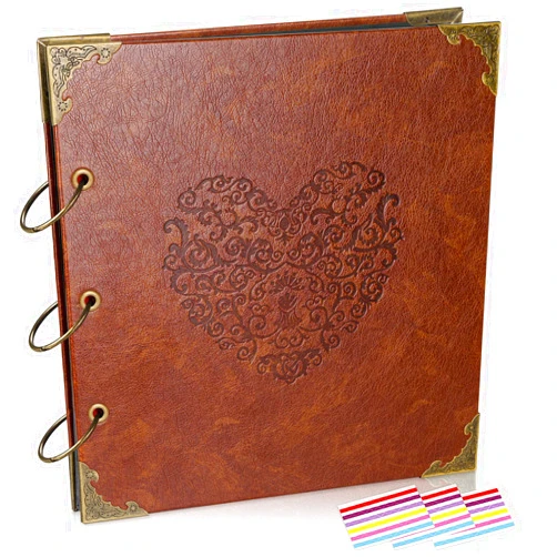 Barsone Scrapbook Photo Album, 50 Pages (10x10