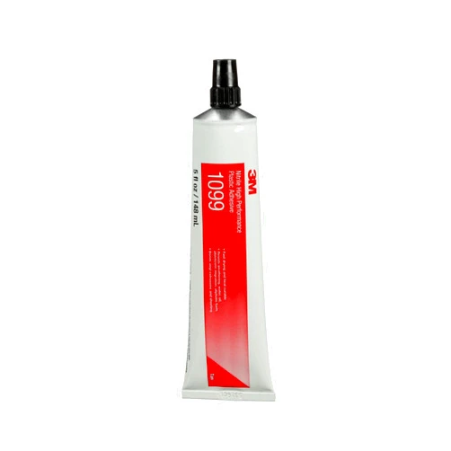 3M Nitrile High Performance Plastic Adhesive 1099, Tan, 5 Oz Tube