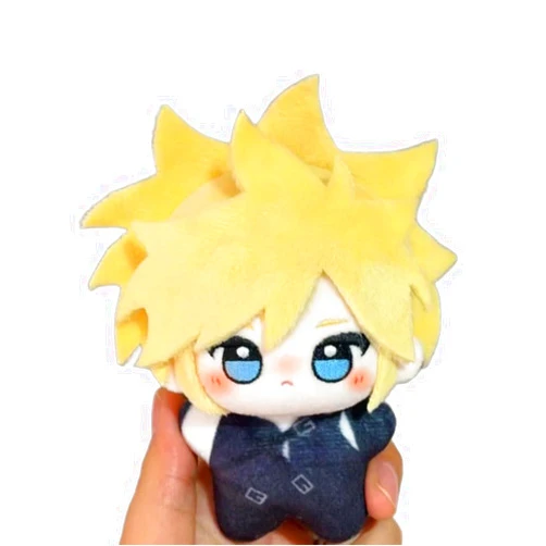 Generic Cloud Strife Plush Keychain Plush Pendant Stuffed Plushies Tifa Figurine Ornaments for Backpack Car Pendants Ornamental Pendant Ayanami Rei Figure