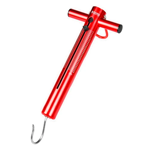Booms Fishing TS1 Aluminum Tube Spring & Hook Scale 50LB/22KG