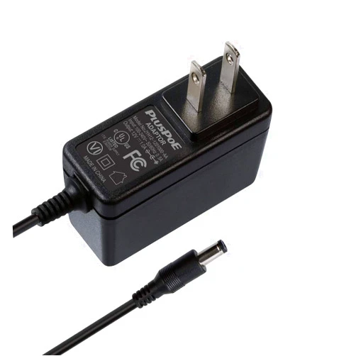 PLUSPOE [UL Listed] 12V1A AC DC Switching Power Supply Adapter 12W Wall Wart Transformer Charger for LED Strip Lights, Audio/Video,Wireless Router and CCTV Camera (Non-Dimmable)
