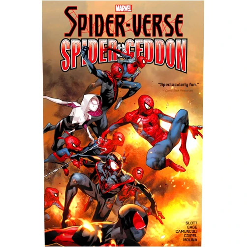 By Dan Slott (Author), Marvel Various (Author, Illustrator), Giuseppe Camuncoli (Illustrator), Olivier Coipel (Cover Art) & 1 more Spider-Verse/Spider-Geddon Omnibus