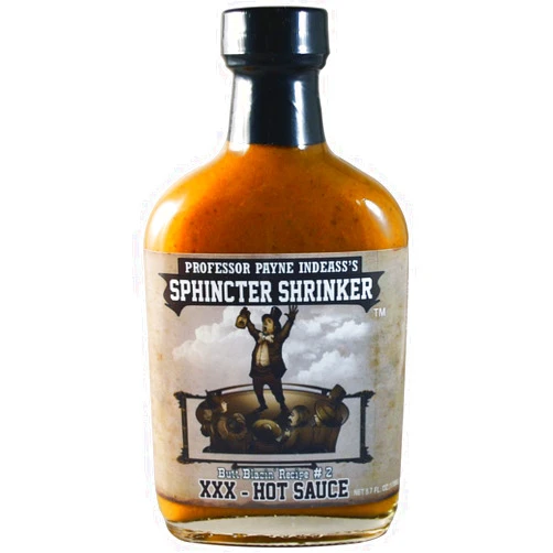 Sauce Crafters Professor Payne Indeass Sphincter Shrinker XXX Hot Sauce, 5.7 fl oz