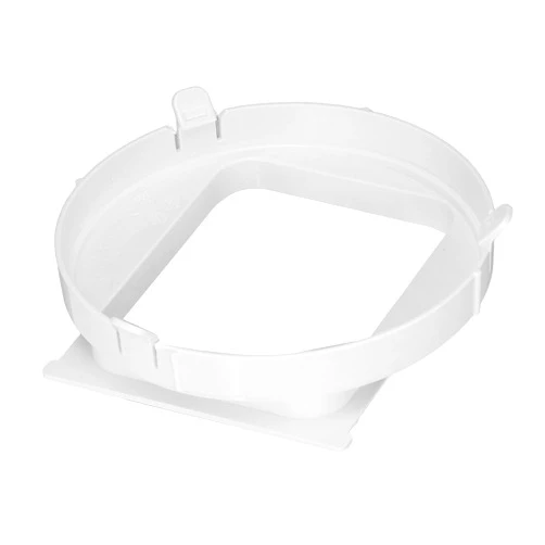 TOPINCN Air Conditioner Exhaust Hose Connector Square Exhaust Duct Interface Portable Air Conditioner Accessories for 1P KY35 Mobile Air Conditioning