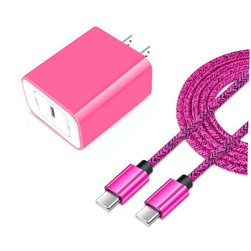 Whotper USB C Power Adapter Fast Charging for Samsung Galaxy S23+ S22 Ultra S21 S20 S10+ A14 A53 A13 A03s A04s A12 A73 A23 Note 20 10 Z Flip4 3, Pixel 7Pro 6Pro 6a 5a 4XL, 20W USB C Block with 6FT Type C Cord