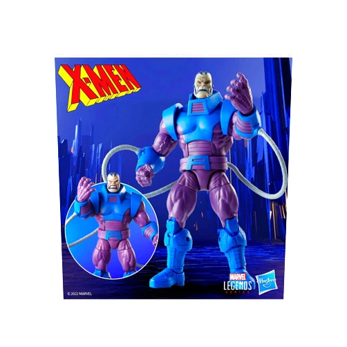 Marvel Legends Series The Uncanny X-Men 6-inch Apocalypse Retro Action Figure Toy, Includes 8 Accessories, Kids Ages 4 and Up, Multicolor