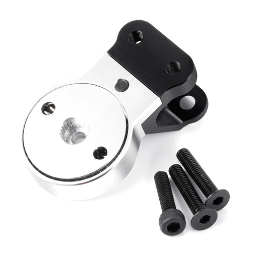 QUE-T Aluminium 6061 Servo Saver Steering w/Built-in Spring for 1:10 ARRMA Gorgon RC Car Upgrade