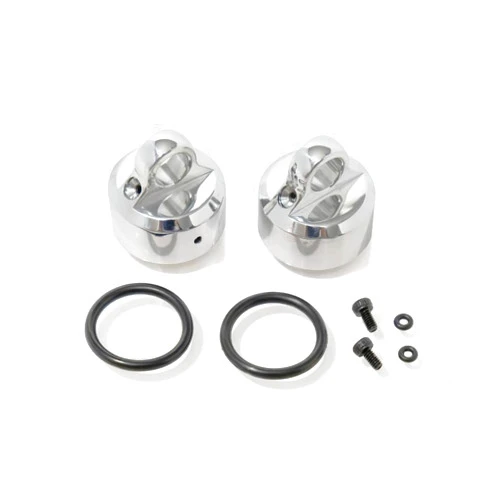 Tekno RC Polished Shock Caps (Emulsion/Vented/Standard) TKR8702X