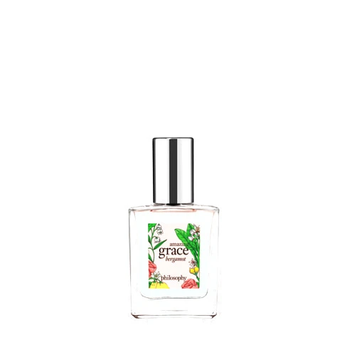 philosophy amazing grace bergamot eau de toilette - bright & floral women's perfume - with notes of bergamot, lily of the valley & musk - long lasting fragrance