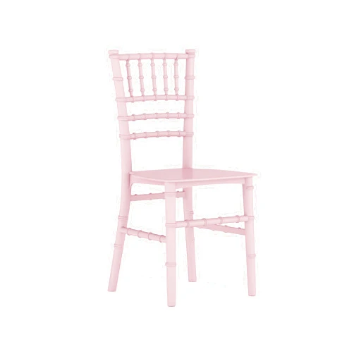 Flash Furniture Child’s Pink Resin Party and Event Chiavari Chair for Commercial & Residential Use,Pink