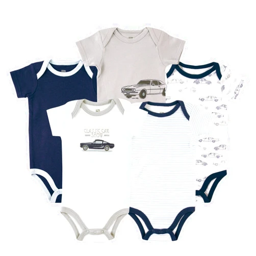 Luvable Friends Hudson Baby Baby Cotton Bodysuits