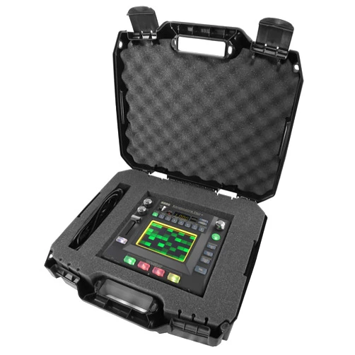 CASEMATIX Travel Hard Case Compatible with Mackie DLZ Creator XS Adaptive Digital Mixer for Podcasting in Customizable Foam - Includes Case Only