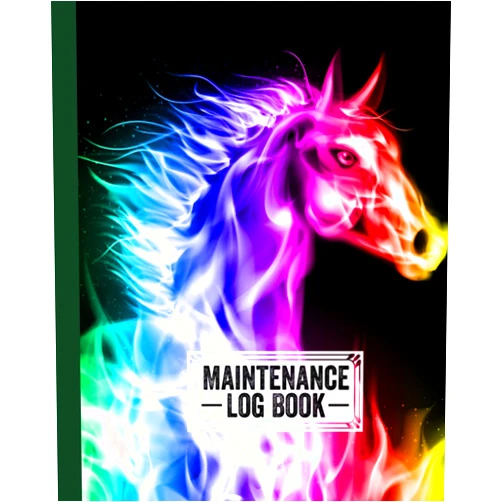 Hasan Ahrens Maintenance Log Book: Repairs And Maintenance Record Book for Home, Office, Construction and Other Equipments, 120 Pages, Size 8