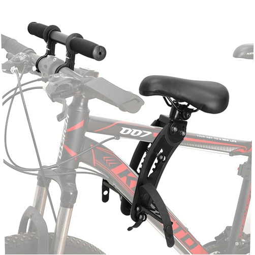 Himiway Kids Bike Seat with Handlebar, Detachable Front Mounted Child Bicycle Seats with Foot Pedals for Children 2~5 Years, Toddler Bike Seat Attachment for Adult Bike Mountain Bike