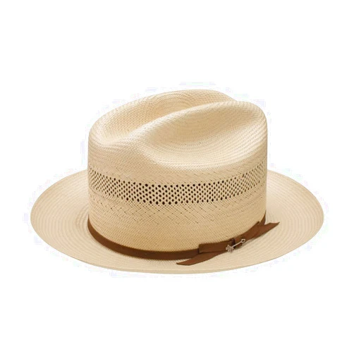Stetson Toasted Open Road Vent 10X Straw Cowboy Hat SSOPRV-0526T1