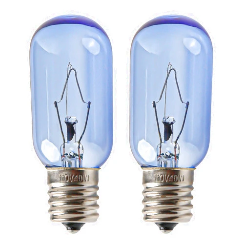 Seentech 297048600 241552802 Refrigerator Light Bulb 40W T8 E17 for Frigidaire Kenmore Whirlpool KitchenAid Electrolux - Replace 241552802 AP3770086 AP3867287 AH976993 EA1149215 (Pack 2)