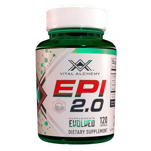 Vital Alchemy Supplements Epi 2.0 - Hard Lean Muscle Mass Gainer and Strength Booster from Vital Alchemy|Epicatechin with quercetin and Piperine for Better Mass Gainer and Joint Support