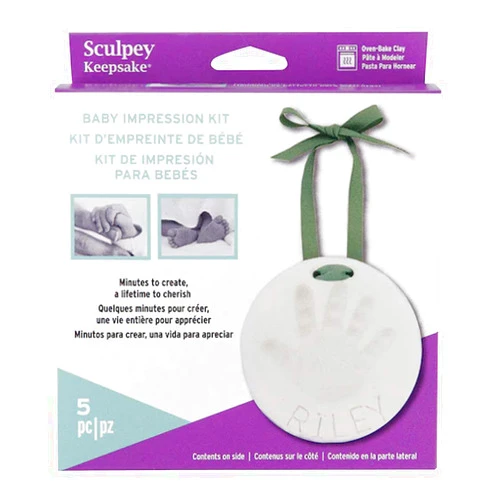 ALLYOUGER Sculpey Keepsake Baby Impression Kit