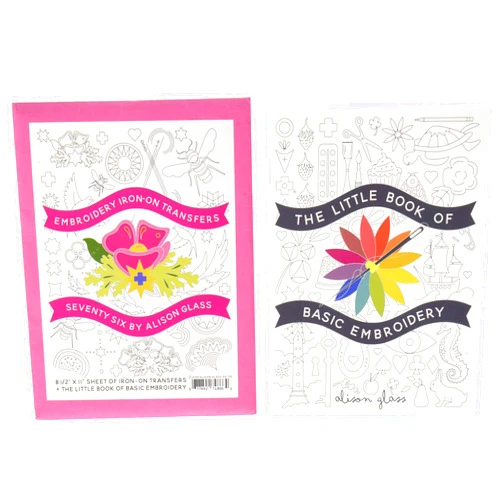 Alison Glass Embroidery Iron-On Transfers Seventy Six Pattern