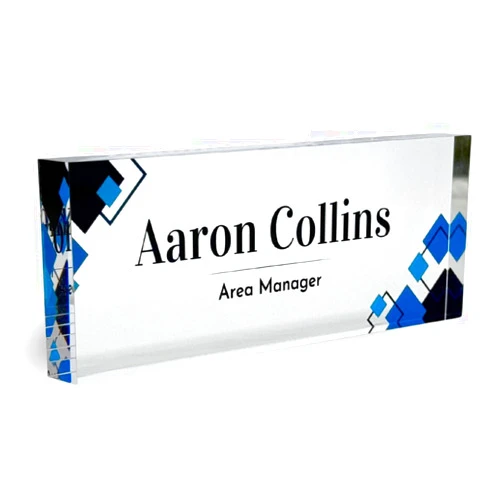 Clicked craft Customized Clear Acrylic Thick 8x3