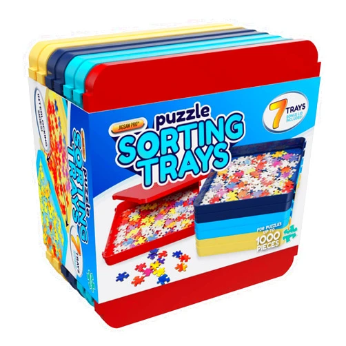 Buffalo Games - Puzzle Sorting Trays - 7 Count (Pack of 1)