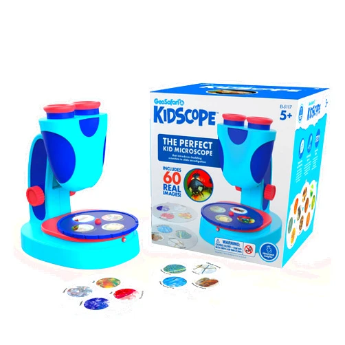 Educational Insights GeoSafari Jr. Kidscope, Kids Microscope, STEM Toy, Gift for Boys & Girls, Ages 5+