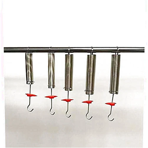 United Scientific Supplies SPGRS5, Hooke's Law Spring Set, 5 Pieces