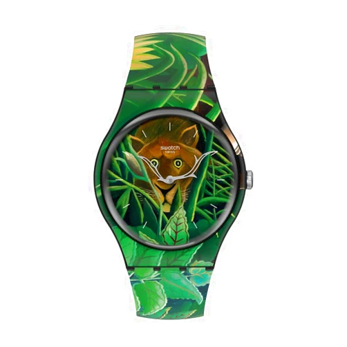 Swatch THE DREAM BY HENRI ROUSSEAU, THE WATCH Unisex Watch (Model: SUOZ333)