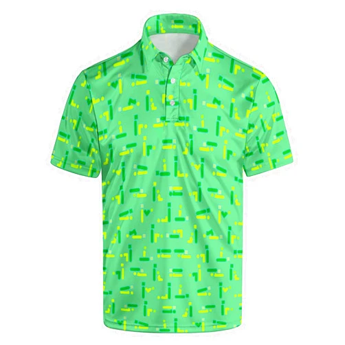 MSCPZH Mens Golf Shirts Lobster Golf Polo Shirts for Men Short Sleeve Polo Shirts Golf Mens Polo