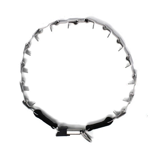 Herm Sprenger Neck Tech Stainless Steel Prong Dog Training Collar with Quick Release Buckle Pet Pinch Collar No-Pull Collar for Dogs Made in Germany 24 inches