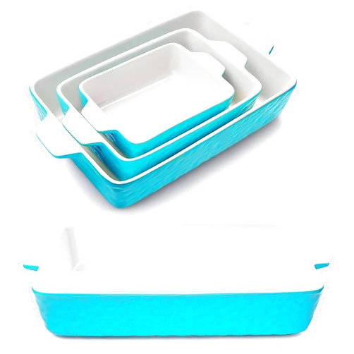 Krokori Baking Dishes, Casserole Dishes for Oven Lasagna Pan Deep Baking Pan - 1PCS of 9x13 and 3 PCS Baking Dishes