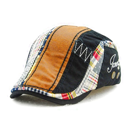 M MOACC Men Beret Hat Cotton Adjustable Newsboy Hats Cabbie Gatsby Cap Driving Flat Caps