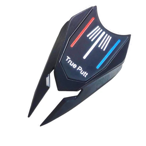 Colaxi Golf Fork Golf Ball Marker Alignment Tool Golf Equipment Multi-Functional Putt Parter Golf Cleaner for Pitch Mark Repair