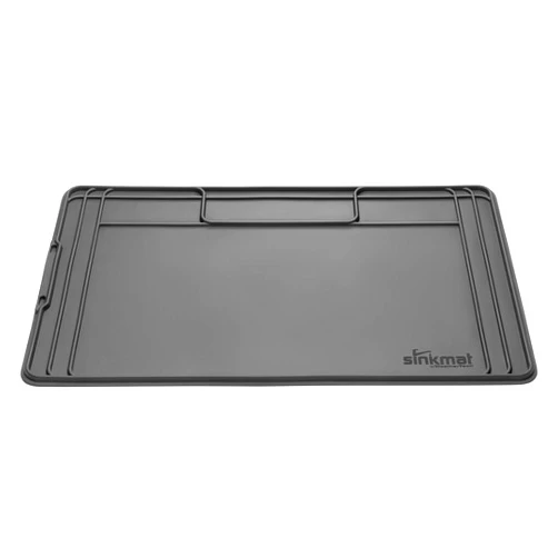 WeatherTech SinkMat – Waterproof Under Sink Liner Mat for Kitchen Bathroom – 34” x 22” Inches - Durable, Flexible Tray – Home undersink Organizer Must Haves, Black
