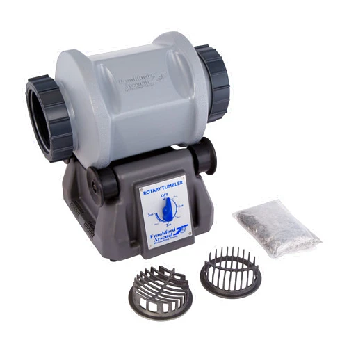 Frankford Arsenal Platinum Series Rotary Tumbler with 7-Liter Capacity, Clear Viewing Lids, and Auto Shut-Off for Reloading, Cleaning and Wet Tumbling Brass Cases