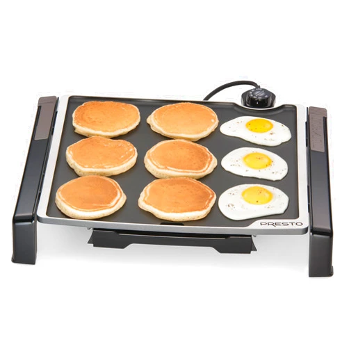 Presto 07071 15-inch Electric Tilt-n-fold Griddle, Black