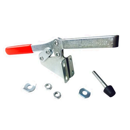 LavaLock Smoker lid clamp, SIDE mount PUSH (1) BBQ toggle clamps Horizontal Handle Toggle Clamp 202 FL