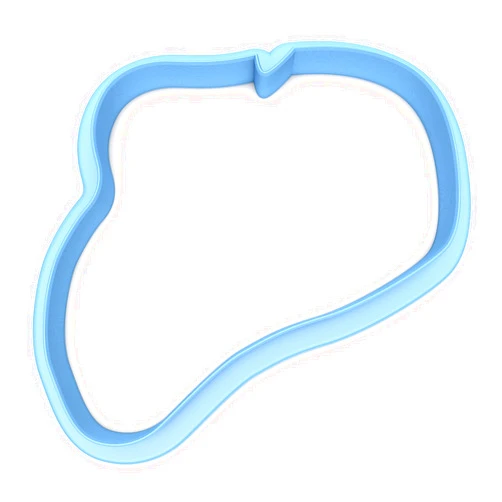 Handmade Sweet Prints Inc Steak (outline) Cookie Cutter - Dishwasher Safe
