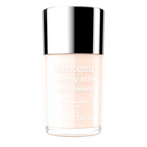 Neutrogena Healthy Skin Liquid Makeup Foundation with Broad Spectrum SPF 20 Sunscreen, Medium Coverage Foundation with Nourishing Pro-Vitamin B5, Natural Ivory 20, 1 fl. oz