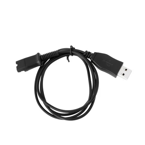 ECSiNG USB Adapter Connects Headset to PC Compatible with Plantronics Quick Disconnect QD Wired Headset