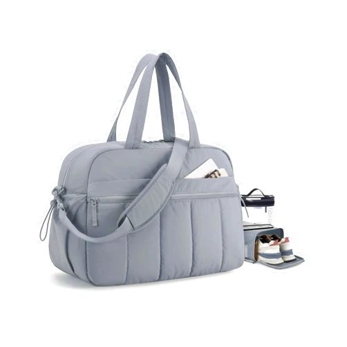 BAGSMART Gym Bag for Women, Duffle Bag for Travel with Wet Pocket, Lightweight Carry on Weekender Duffel, Water Resistant