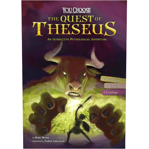 Blake Hoena,Carolyn Arcabascio The Quest of Theseus: An Interactive Mythological Adventure