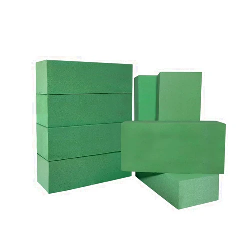 FLORABELS 8 PCS Floral Foam for Fresh & Artificial Flowers Each 8.8” L x 4.1” W x 2.75” H Wet and Dry Floral Foam Blocks Weddings, Birthdays, Home, Office, Garden Decorations (8)