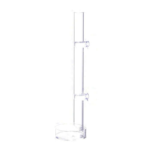 ULTECHNOVO Shrimp Feed Tube Glass Aquarium 3 Pieces Shrimp and Dish Set, Include Glass Shrimp Shrimp Feeder and 2 Aquarium Shrimp Dish Bowl Fish Tank Supplies Auto Feeder