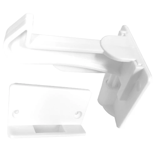 Buumook Baby Proofing Cabinet Locks (4 Pack) for Cabinets, Drawers, Cupboards - Adhesive Easy Installation