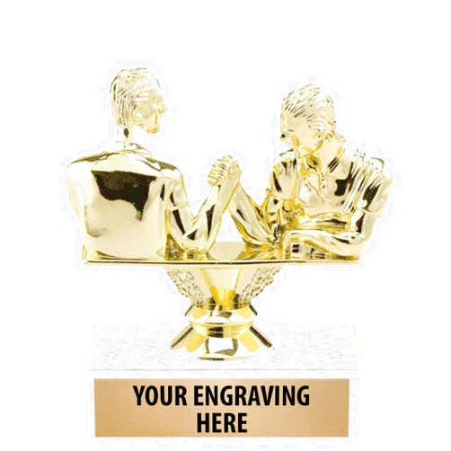Crown Awards Arm Wrestling Trophies - 4.5